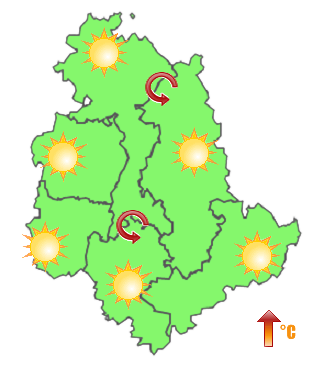 Previsioni meteo di Venerdì 11 08 2023 Allerta Umbria