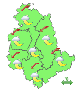 Previsioni di Oggi Sera-Notte