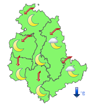 Previsioni di Oggi Sera-Notte
