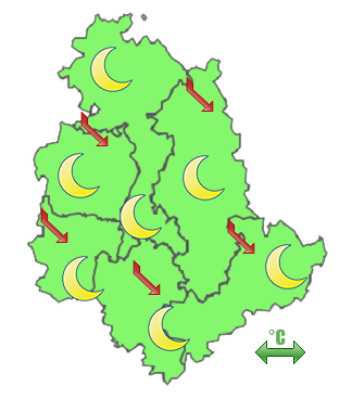 Previsioni di Oggi Sera-Notte