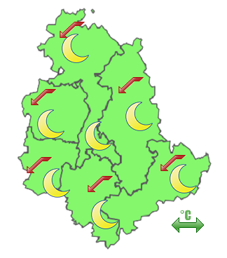 Previsioni di Oggi Sera-Notte