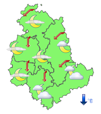 Previsioni di Oggi Sera-Notte