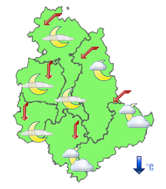 Previsioni di Oggi Sera-Notte