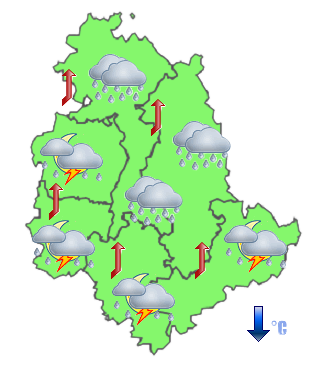 Previsioni di Oggi Sera-Notte