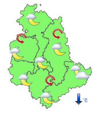 Previsioni di Oggi Sera-Notte