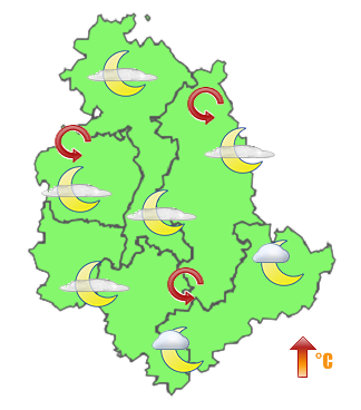 Previsioni di Oggi Sera-Notte