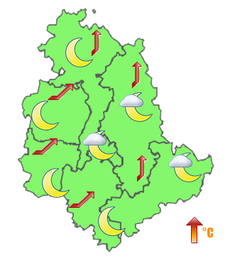 Previsioni di Oggi Sera-Notte