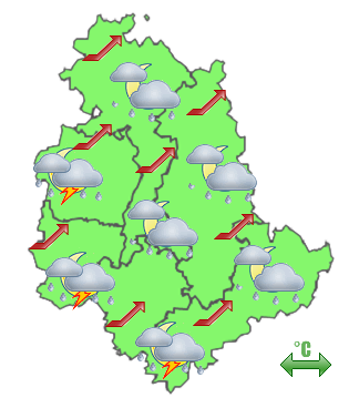 Previsioni di Oggi Sera-Notte