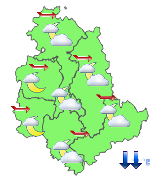 Previsioni di Oggi Sera-Notte