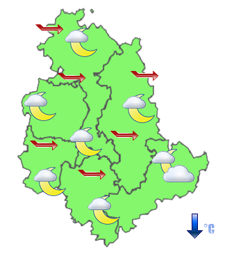 Previsioni di Oggi Sera-Notte