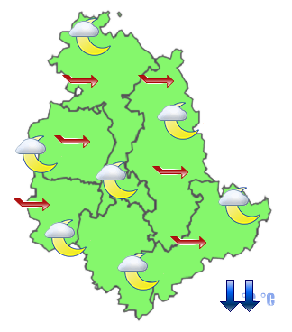 Previsioni di Oggi Sera-Notte