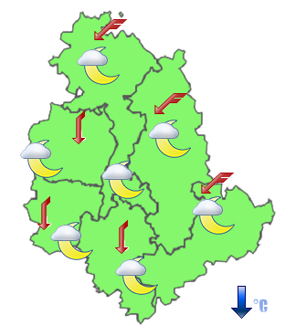 Previsioni di Oggi Sera-Notte