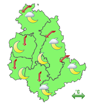 Previsioni di Oggi Sera-Notte