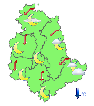 Previsioni di Oggi Sera-Notte