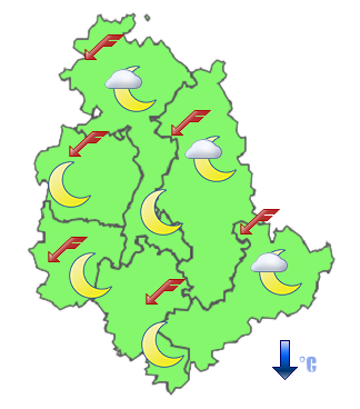 Previsioni di Oggi Sera-Notte