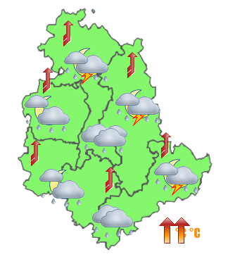 Previsioni di Oggi Sera-Notte