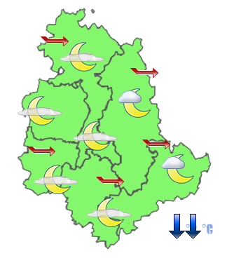 Previsioni di Oggi Sera-Notte