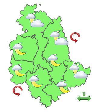 Previsioni di Oggi Sera-Notte