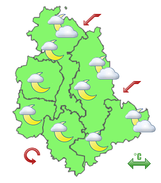 Previsioni di Oggi Sera-Notte