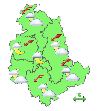 Previsioni di Oggi Sera-Notte