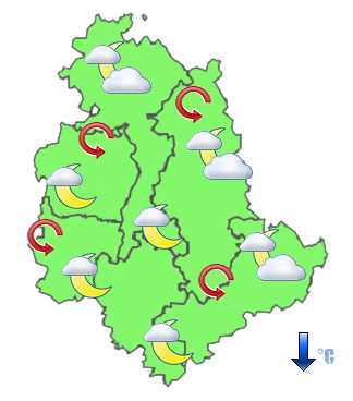 Previsioni di Oggi Sera-Notte