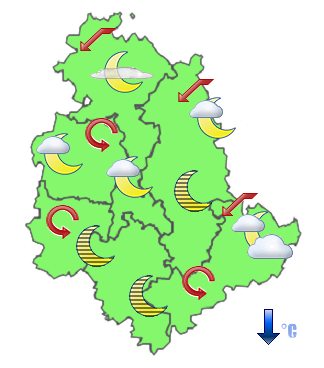 Previsioni di Oggi Sera-Notte