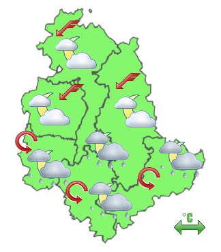 Previsioni di Oggi Sera-Notte