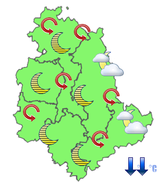 Previsioni di Oggi Sera-Notte