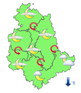 Previsioni di Oggi Sera-Notte