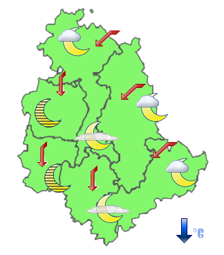 Previsioni di Oggi Sera-Notte