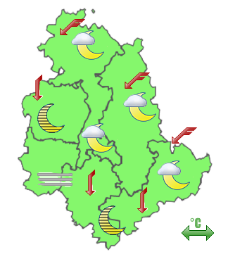 Previsioni di Oggi Sera-Notte