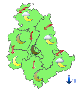 Previsioni di Oggi Sera-Notte