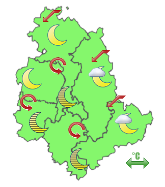 Previsioni di Oggi Sera-Notte