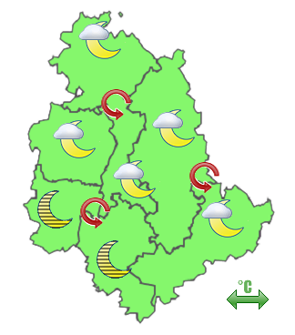 Previsioni di Oggi Sera-Notte