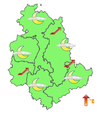 Previsioni di Oggi Sera-Notte