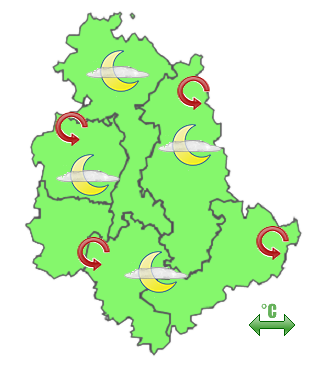 Previsioni di Oggi Sera-Notte