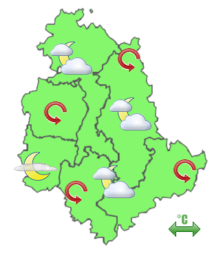 Previsioni di Oggi Sera-Notte