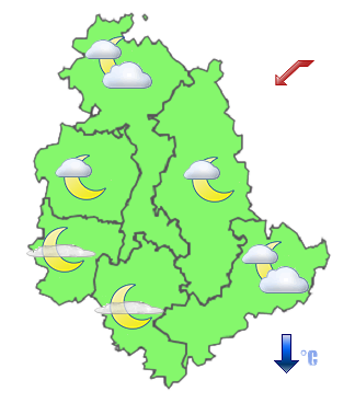 Previsioni di Oggi Sera-Notte