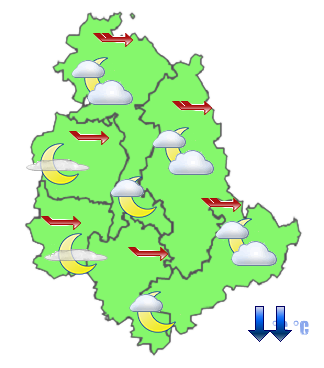 Previsioni di Oggi Sera-Notte