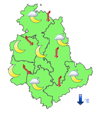 Previsioni di Oggi Sera-Notte