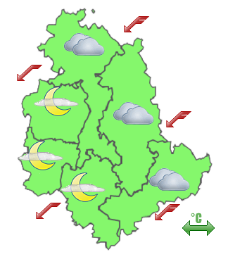 Previsioni di Oggi Sera-Notte