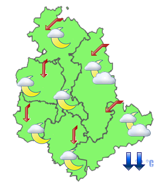 Previsioni di Oggi Sera-Notte