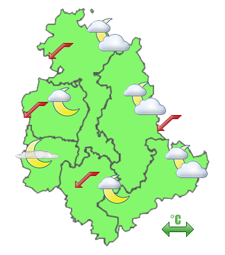 Previsioni di Oggi Sera-Notte