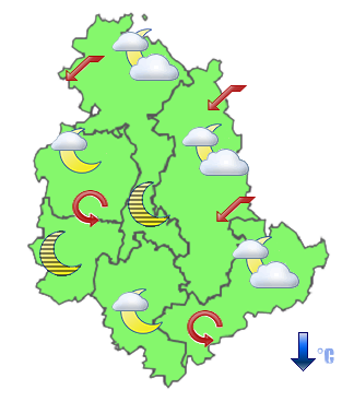 Previsioni di Oggi Sera-Notte