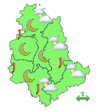 Previsioni di Oggi Sera-Notte