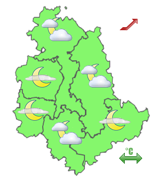 Previsioni di Oggi Sera-Notte