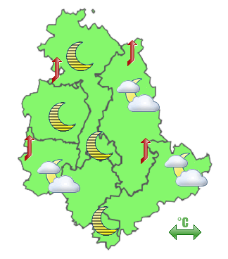 Previsioni di Oggi Sera-Notte