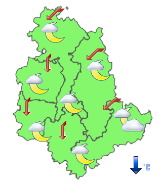 Previsioni di Oggi Sera-Notte