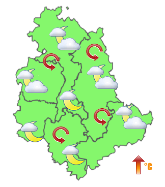 Previsioni di Oggi Sera-Notte