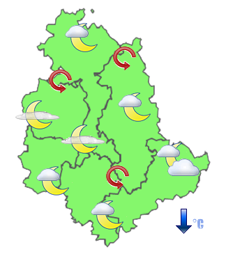 Previsioni di Oggi Sera-Notte